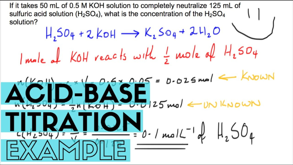 27 Acid Base Titration Calculations DawodDaanish