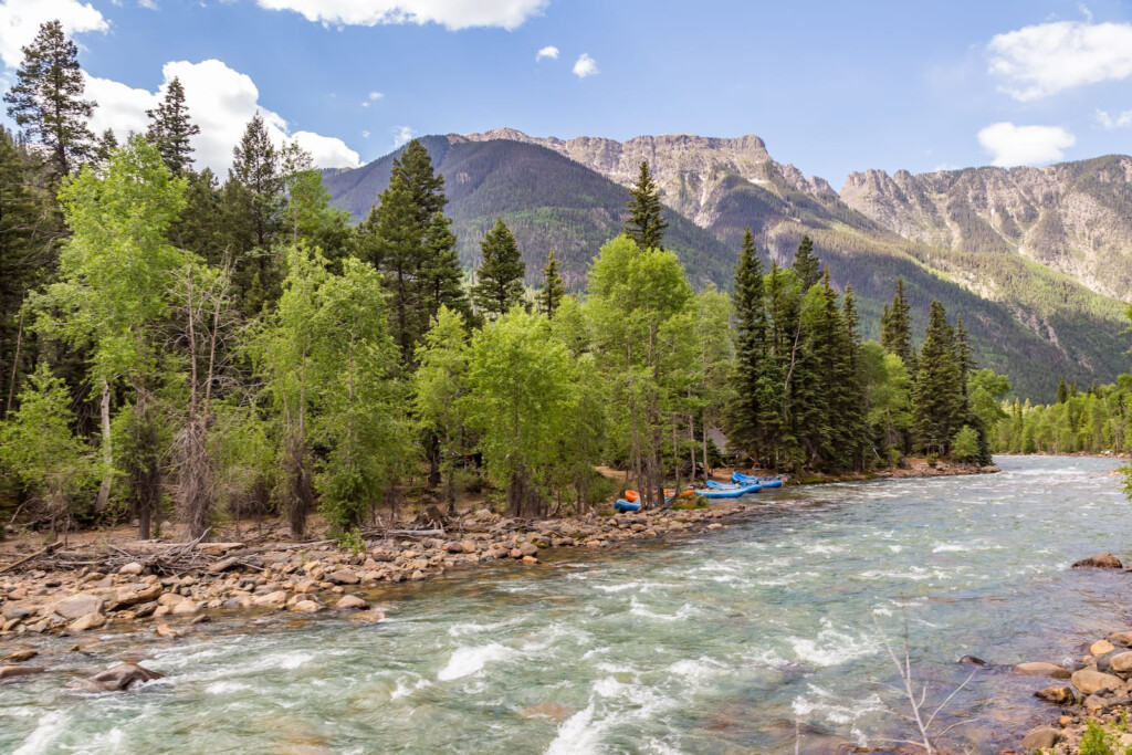 Animas River Silverton Durango CO To New Mexico Uncover Colorado