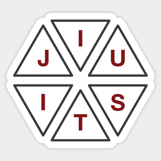 Brazilian Jiu Jitsu Flow Jiu Jitsu Sticker TeePublic