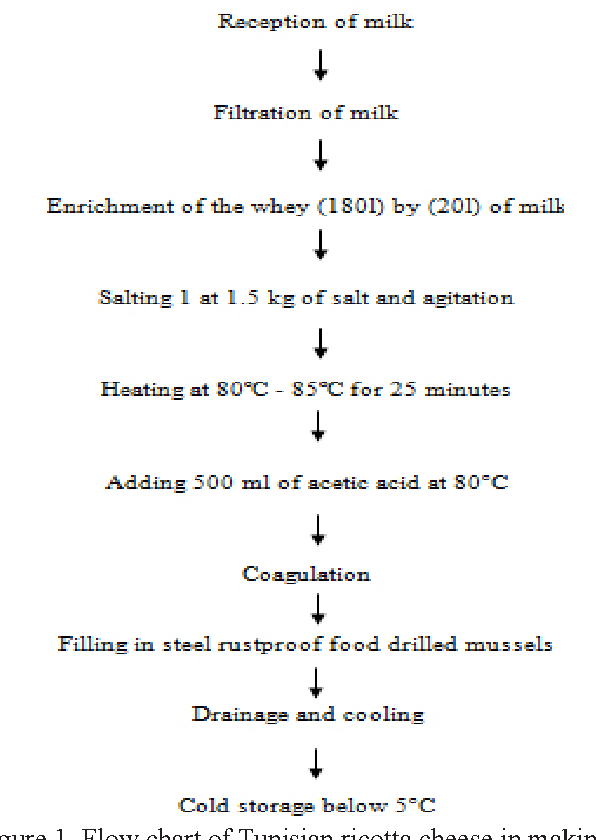 Cheese Manufacturing Process Flow Chart A Visual Reference Of Charts 