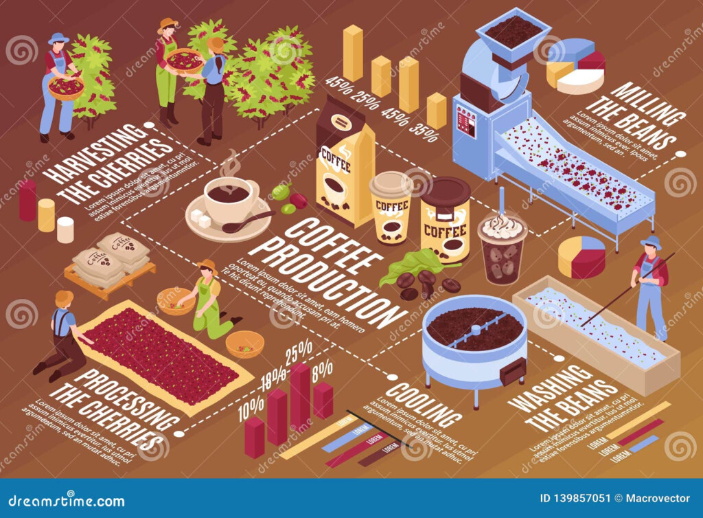 Coffee Process Flow Chart