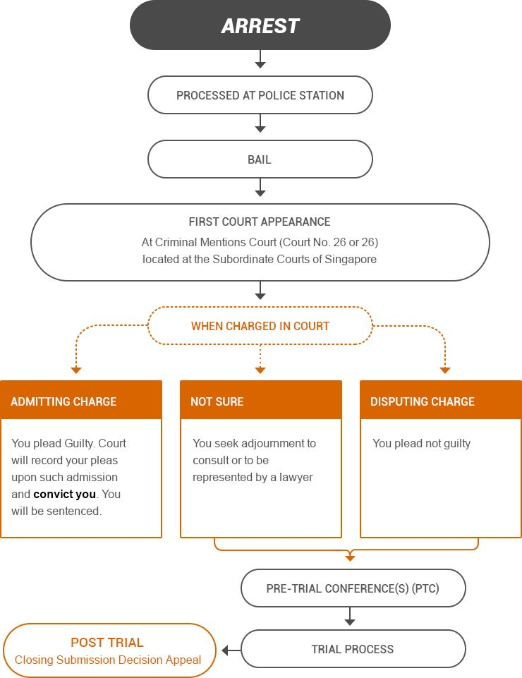 Criminal Procedure Flow Chart