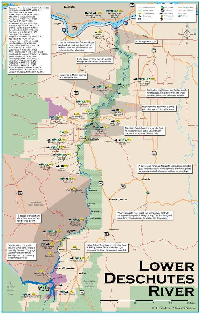 Deschutes River Hatch Chart A Visual Reference Of Charts Chart Master