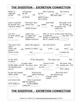 Digestion Flow Chart Ponasa