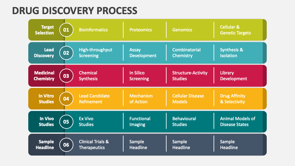 Drug Discovery Process PowerPoint Presentation Slides PPT Template