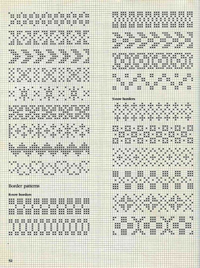 Fair Isle Knitting Charts