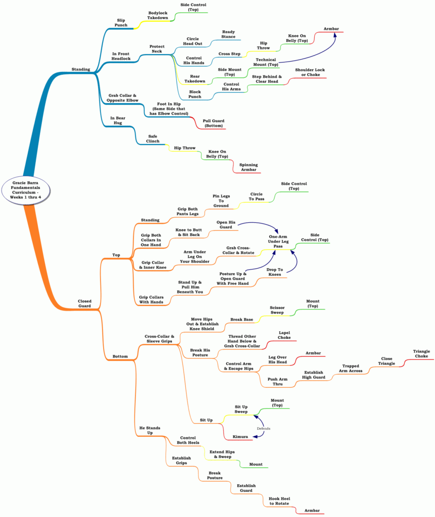 Found Some Great BJJ Flow Chart Flow Diagrams