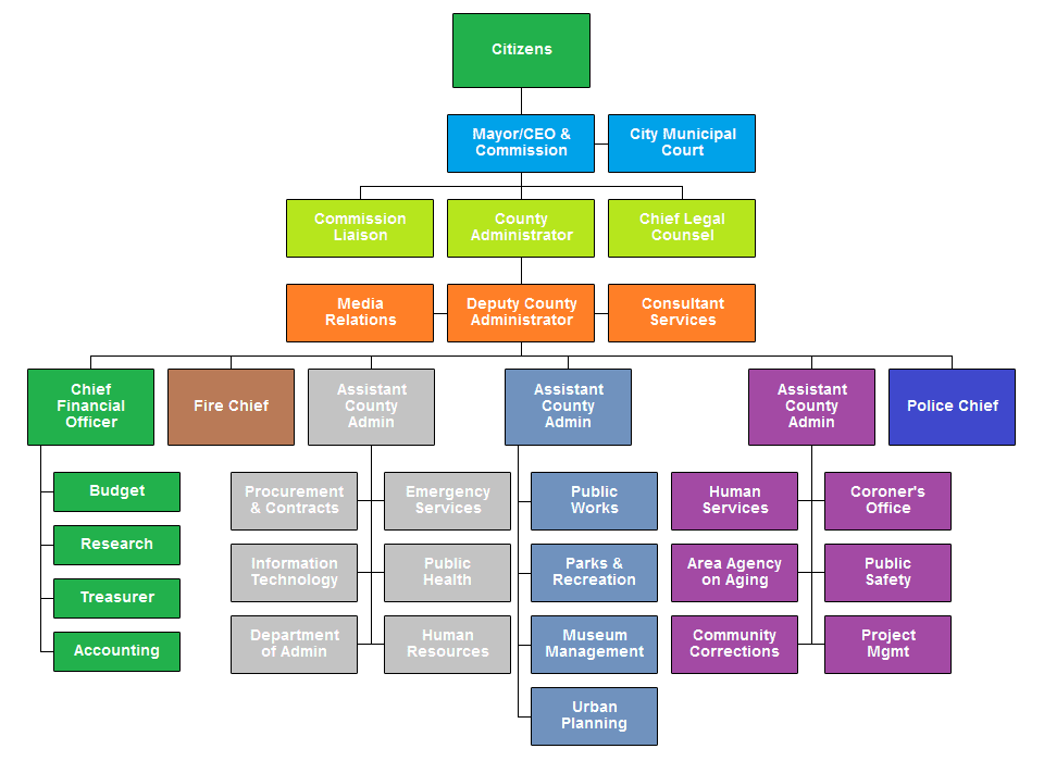 Government Organizational Chart