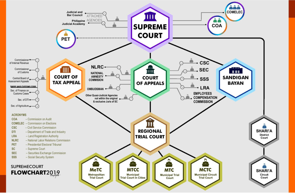 Make A Flow Chart About The Structure Of The Judiciar Vrogue co