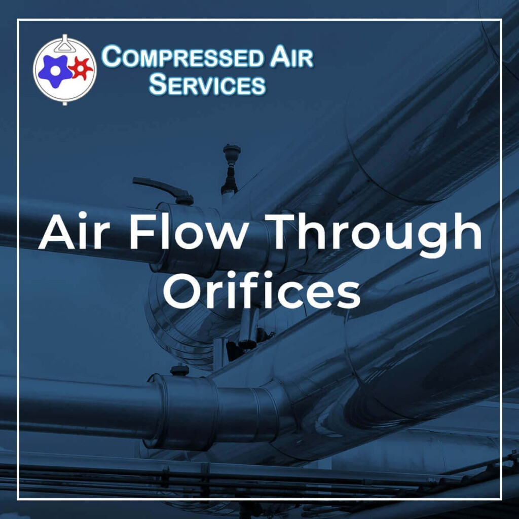 Orifice Air Flow Chart By Compressed Air Services 21740