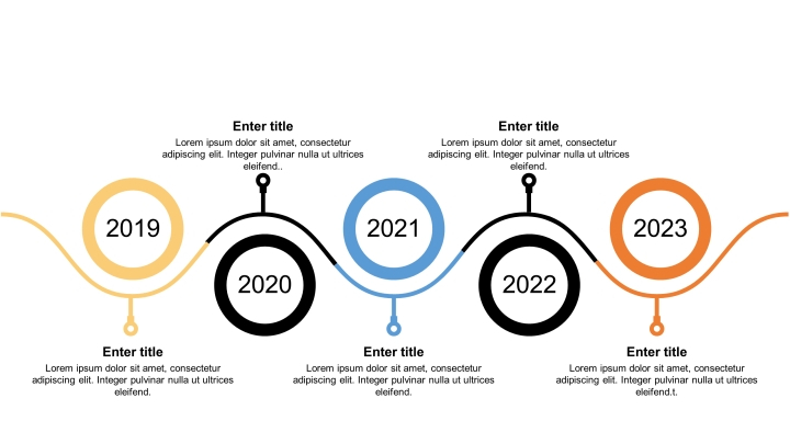 PPT Of Timeline Flow Chart pptx WPS Free Templates