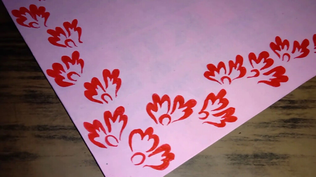 Simple Flower Border Designs For Chart Paper Best Flower Site