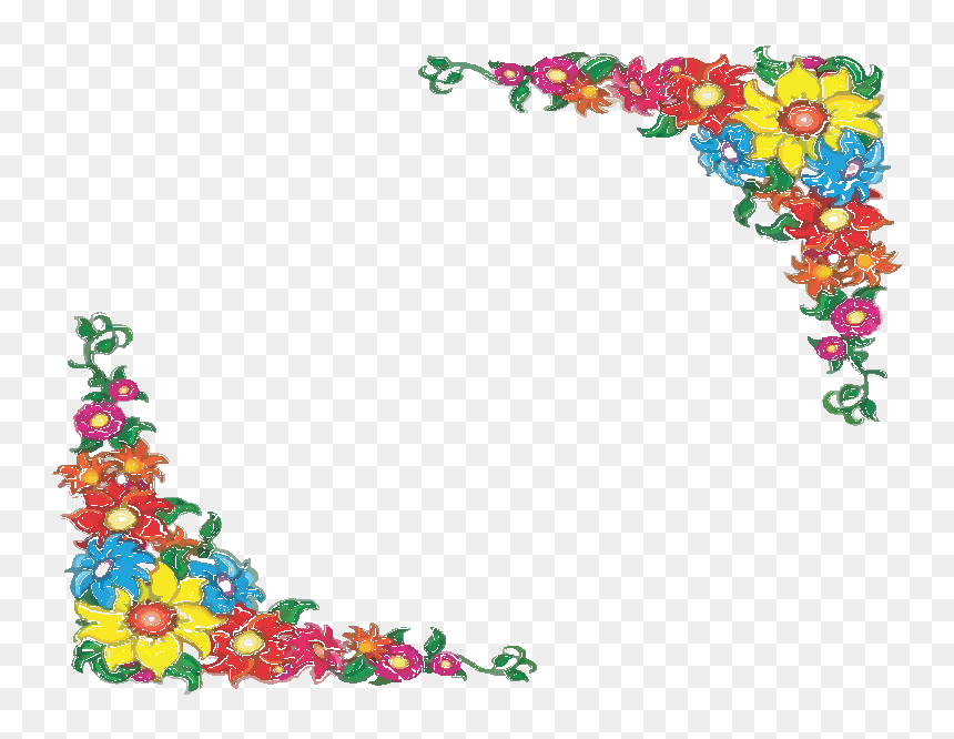 Simple Flower Border Designs For Chart Paper Best Flower Site