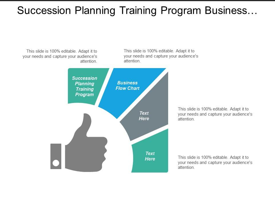 Succession Planning Training Program Business Flow Chart 5 Forces 