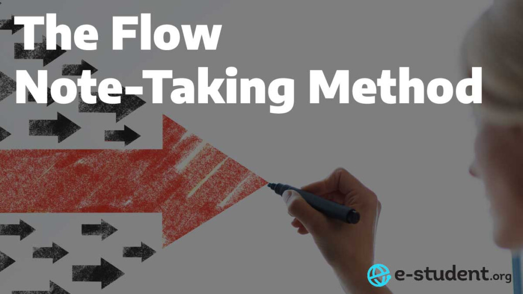 The Flow Method Of Note Taking Notes For Active Learning E Student